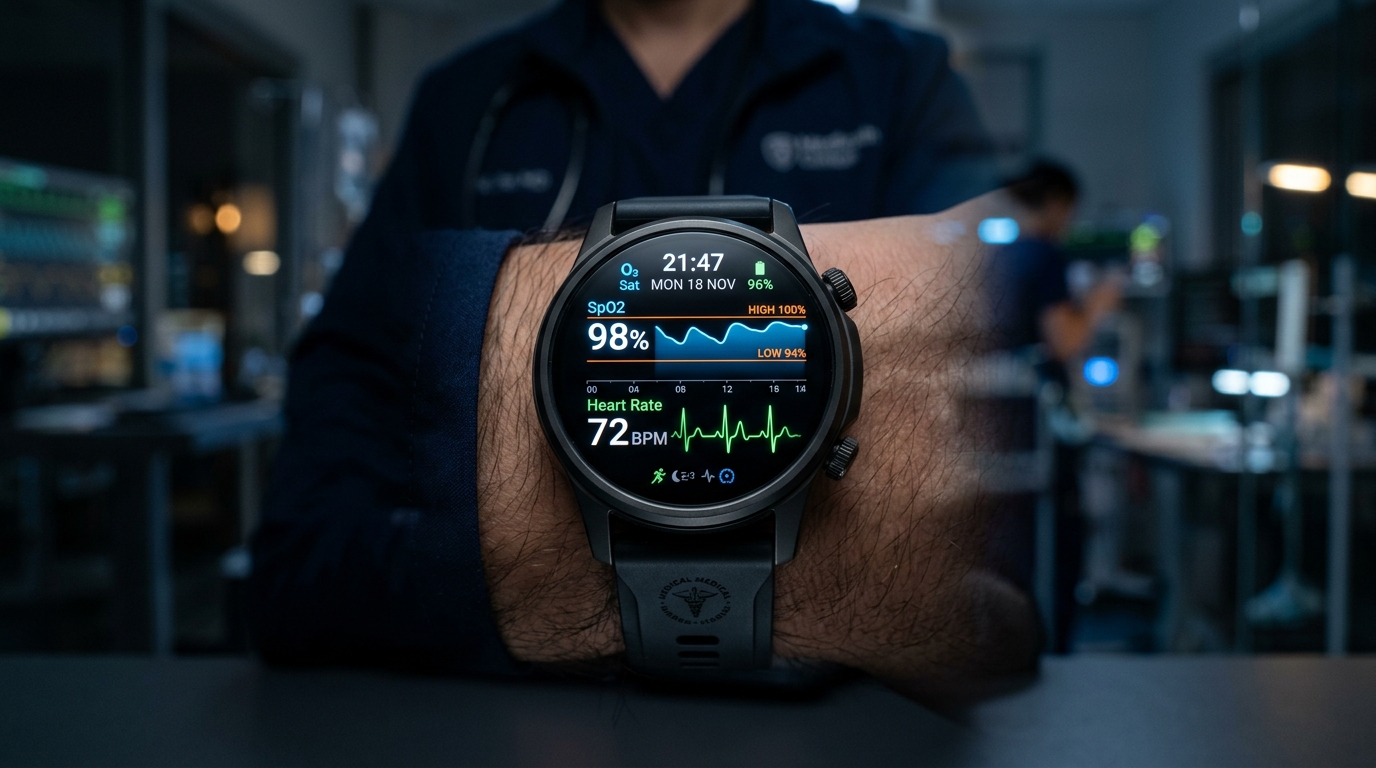 AuraMetrics Continuous Smartwatch